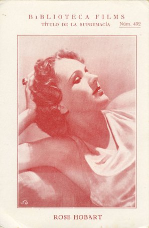 Rose Hobart - poster (thumbnail)