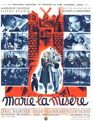 Marie la Mis&egrave;re - French Movie Poster (thumbnail)
