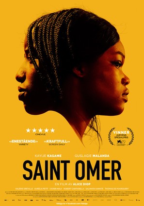 Saint Omer - Norwegian Movie Poster (thumbnail)