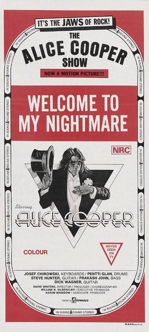Alice Cooper: Welcome to My Nightmare - British Movie Poster (thumbnail)