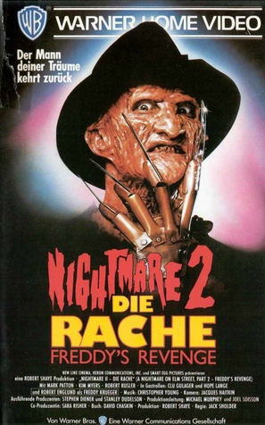 A Nightmare On Elm Street Part 2: Freddy&#039;s Revenge - German Movie Cover (thumbnail)