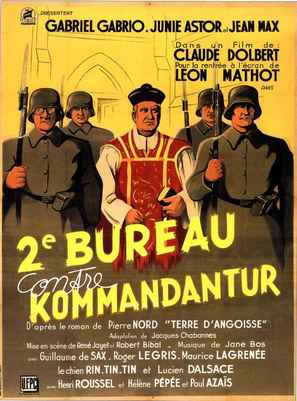 Deuxi&egrave;me bureau contre kommandantur - French Movie Poster (thumbnail)