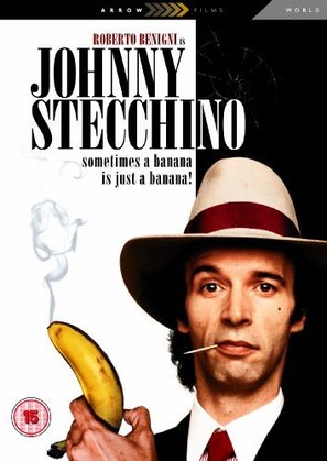 Johnny Stecchino - British DVD movie cover (thumbnail)