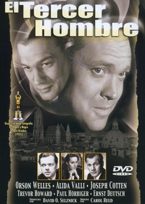 The Third Man - Spanish DVD movie cover (thumbnail)