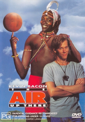 The Air Up There - Australian DVD movie cover (thumbnail)