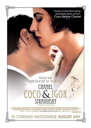 Coco Chanel &amp; Igor Stravinsky - British Movie Poster (thumbnail)