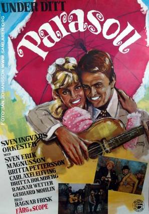 Under ditt parasoll - Swedish Movie Poster (thumbnail)