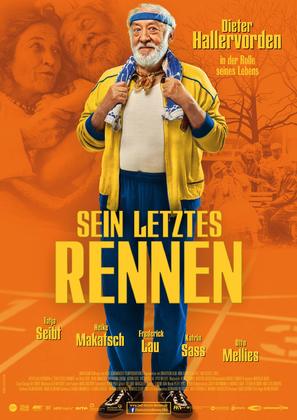 Sein letztes Rennen - German Movie Poster (thumbnail)