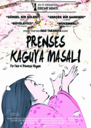Kaguyahime no monogatari - Turkish Movie Poster (thumbnail)