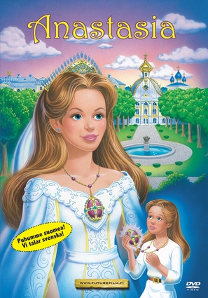 Anastasia - Finnish DVD movie cover (thumbnail)