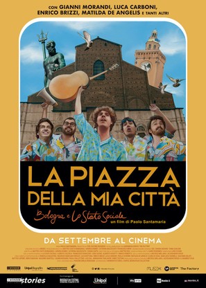 La piazza della mia citt&agrave; - Bologna e Lo Stato Sociale - Italian Movie Poster (thumbnail)