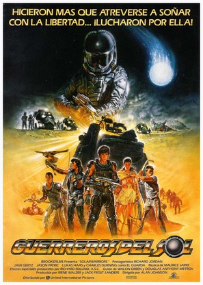 Solarbabies - Spanish Movie Poster (thumbnail)