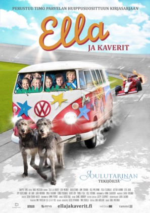 Ella ja kaverit - Finnish Movie Poster (thumbnail)