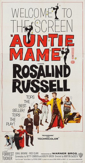 Auntie Mame - Movie Poster (thumbnail)