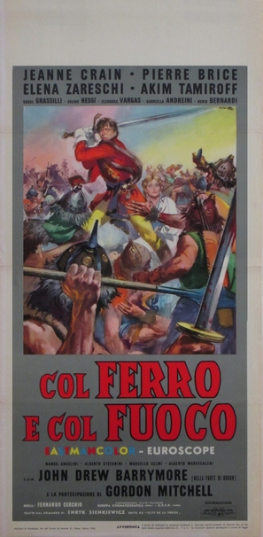 Col ferro e col fuoco - Italian Movie Poster (thumbnail)