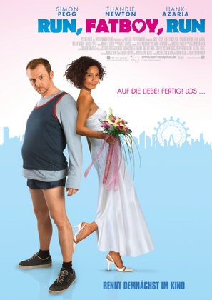 Run Fatboy Run - German Movie Poster (thumbnail)