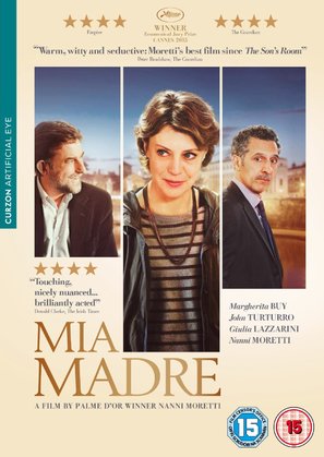 Mia madre - British DVD movie cover (thumbnail)