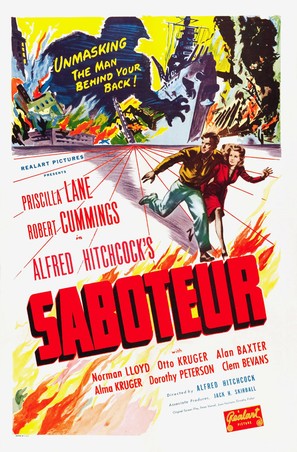 Saboteur - Re-release movie poster (thumbnail)