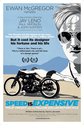 Speed Is Expensive: Philip Vincent and the Million Dollar Motorcycle - British Movie Poster (thumbnail)