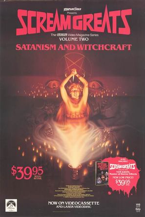 Scream Greats, Vol. 2: Satanism and Witchcraft - Video release movie poster (thumbnail)