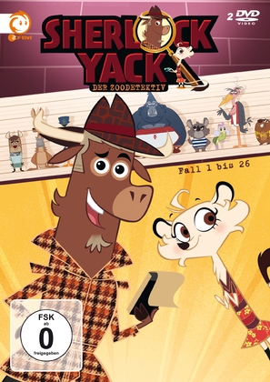 &quot;Sherlock Yack - Zoo-D&eacute;tective&quot; - German DVD movie cover (thumbnail)