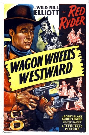 Wagon Wheels Westward - Re-release movie poster (thumbnail)
