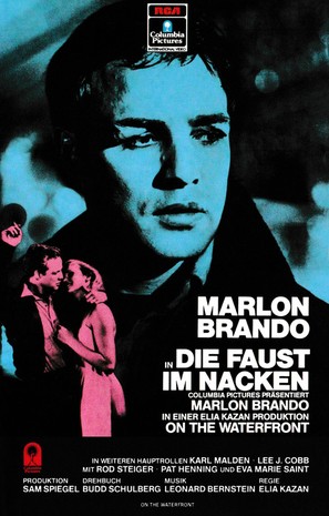 On the Waterfront - German Movie Cover (thumbnail)