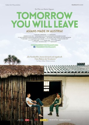 Tomorrow You Will Leave - Austrian Movie Poster (thumbnail)