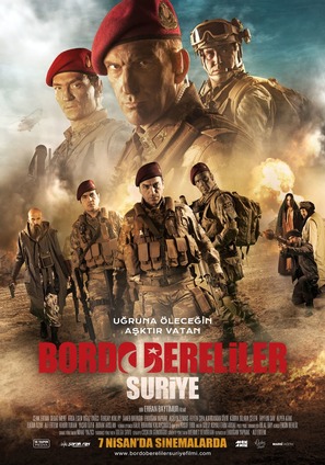 Bordo Bereliler Suriye - Turkish Movie Poster (thumbnail)