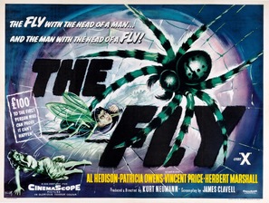 The Fly - British Theatrical movie poster (thumbnail)