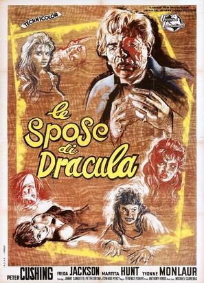 The Brides of Dracula - Italian Movie Poster (thumbnail)
