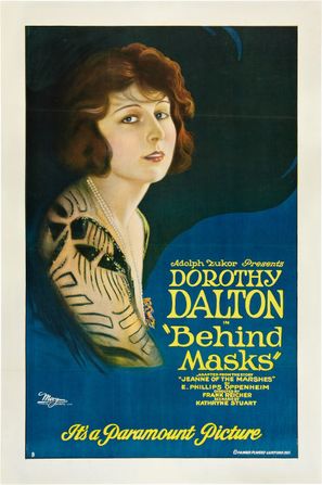 Behind Masks (1921) movie posters