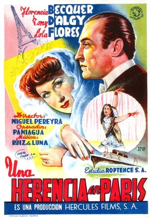 Una herencia de Par&iacute;s - Spanish Movie Poster (thumbnail)