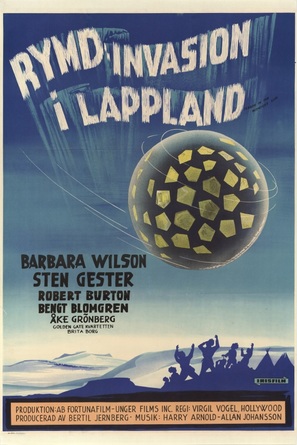 Rymdinvasion i Lappland - Swedish Movie Poster (thumbnail)