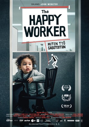 The happy worker - Finnish Movie Poster (thumbnail)