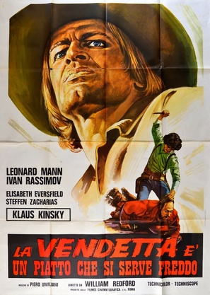 La vendetta &egrave; un piatto che si serve freddo - Italian Movie Poster (thumbnail)