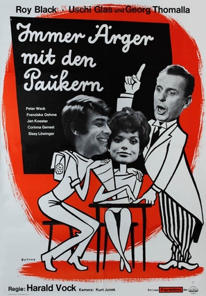 Immer &Auml;rger mit den Paukern - German Movie Poster (thumbnail)