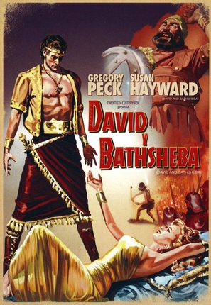 David and Bathsheba - Spanish DVD movie cover (thumbnail)