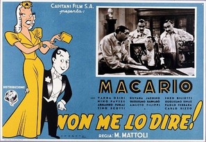 Non me lo dire! - Italian Movie Poster (thumbnail)