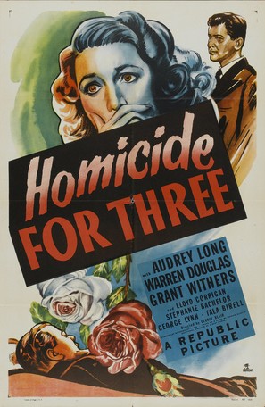 Homicide for Three - Movie Poster (thumbnail)