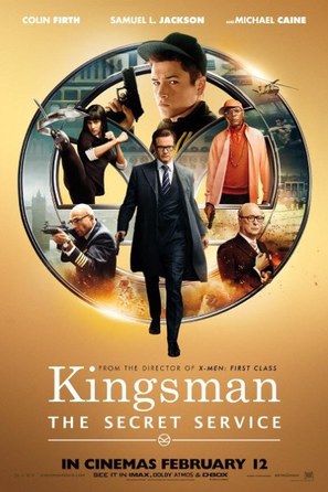 Kingsman: The Secret Service - Singaporean Movie Poster (thumbnail)