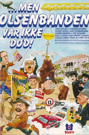 &#039;Men Olsenbanden var ikke d&oslash;d!&#039; - Norwegian Movie Poster (thumbnail)