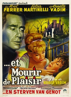 Et mourir de plaisir - Belgian Movie Poster (thumbnail)