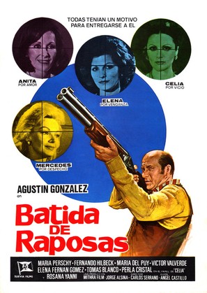 Batida de raposas - Spanish Movie Poster (thumbnail)