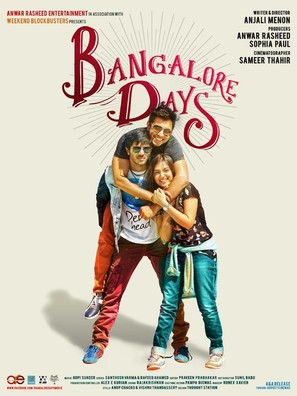 Bangalore Days - Indian Movie Poster (thumbnail)