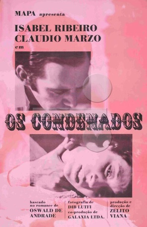 Os Condenados - Brazilian Movie Poster (thumbnail)