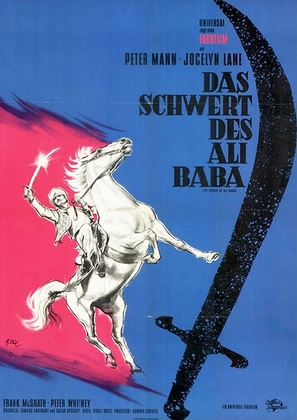 The Sword of Ali Baba - German Movie Poster (thumbnail)