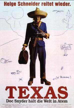 Texas - Doc Snyder h&auml;lt die Welt in Atem - German Movie Poster (thumbnail)