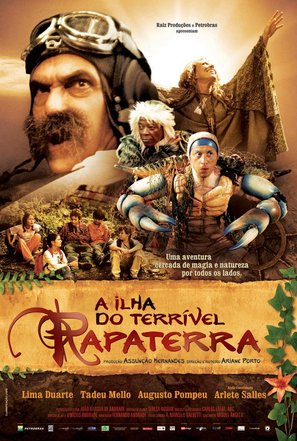 A Ilha do Terr&iacute;vel Rapaterra - Brazilian Movie Poster (thumbnail)