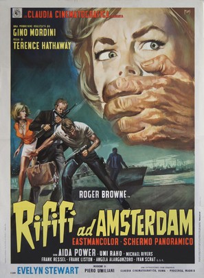 Rifif&iacute; ad Amsterdam - Italian Movie Poster (thumbnail)